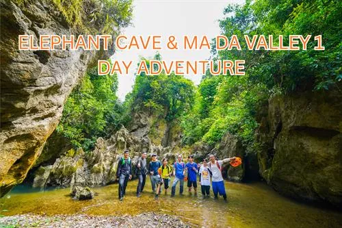 Elephant Cave and Ma Da Valley Trekking Tour 1 Day